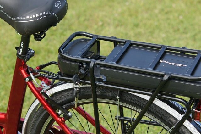battery on a bike